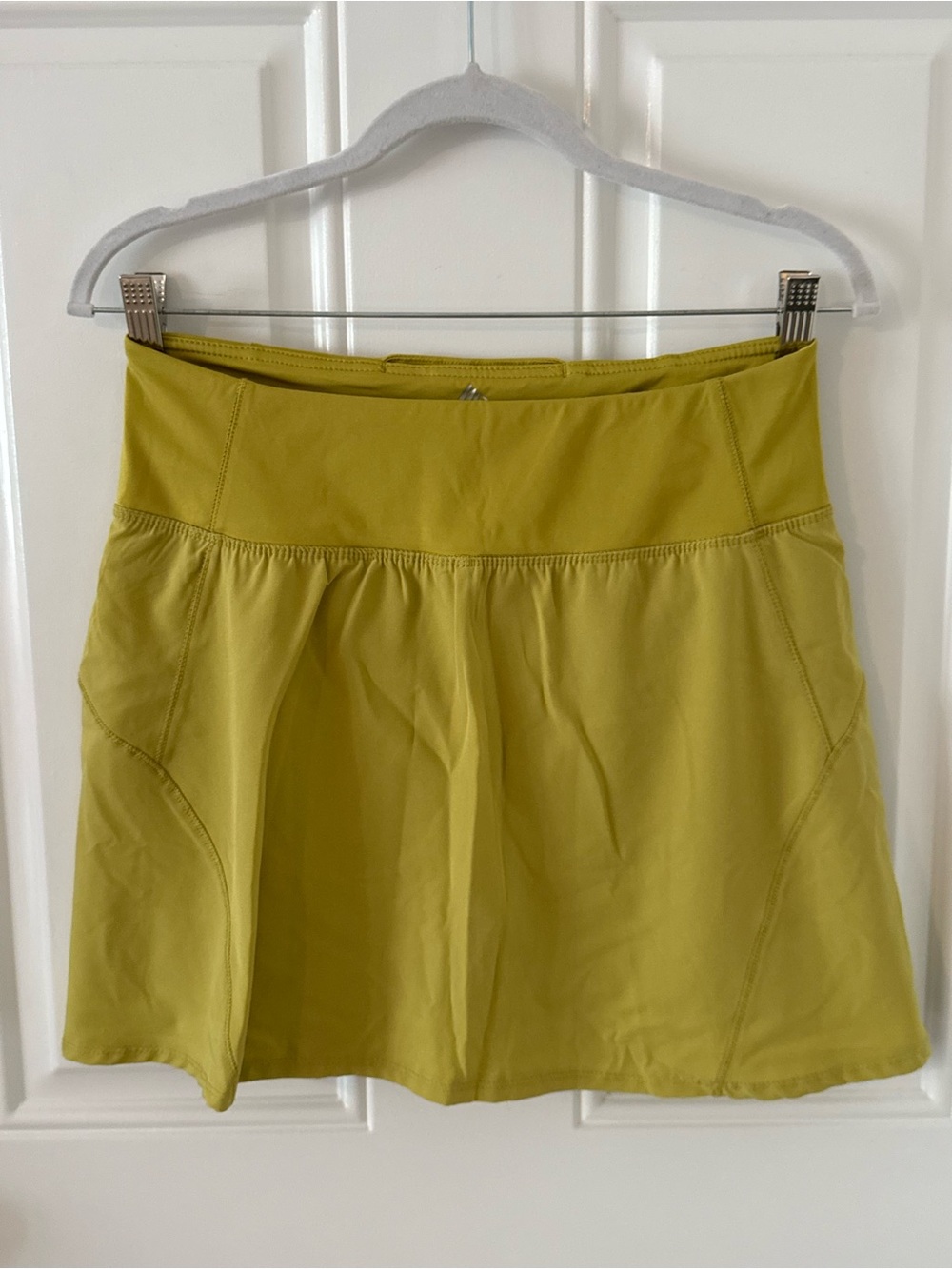 RBX Chartreuse Skater Tennis Skort Size Medium